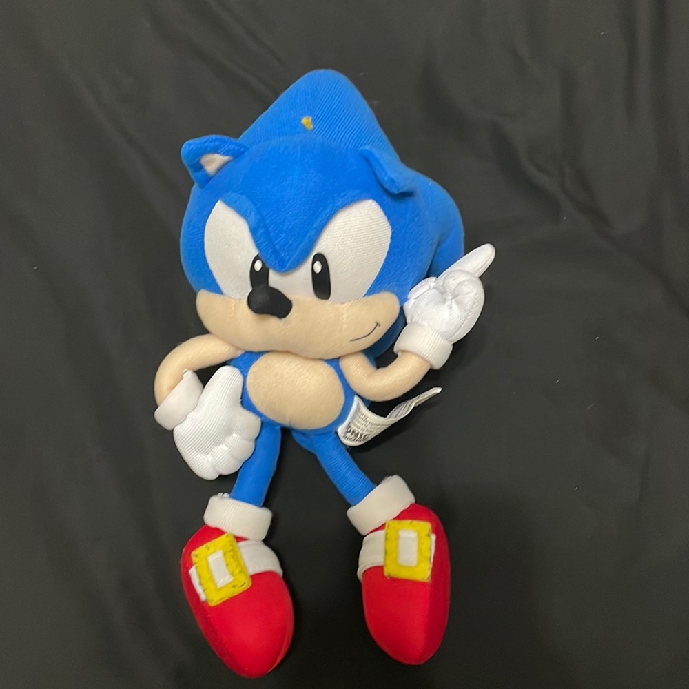 Sonic the hedgehog plush